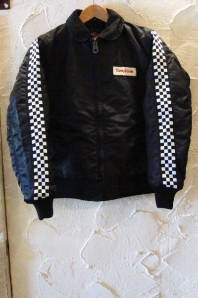 画像2: (SALE 35%OFF)SUNNY C SIDER/FLIGHT JKT  BLACK