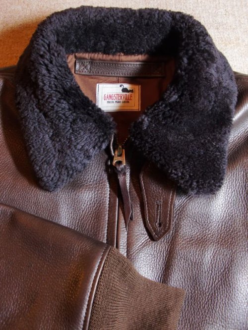 他の写真2: GANGSTERVILLE(ギャングスタービル)/G-1 COWHIDE  BROWN