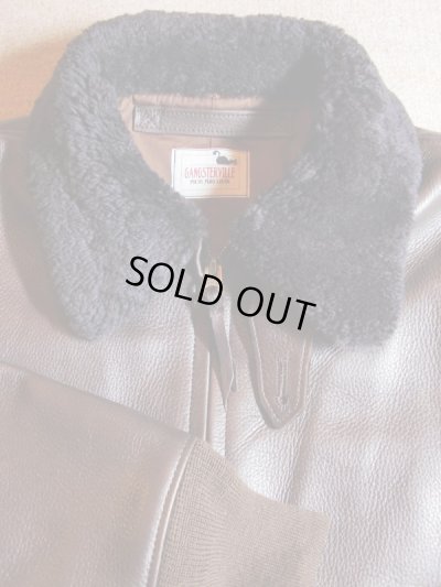 画像3: GANGSTERVILLE(ギャングスタービル)/G-1 COWHIDE  BROWN