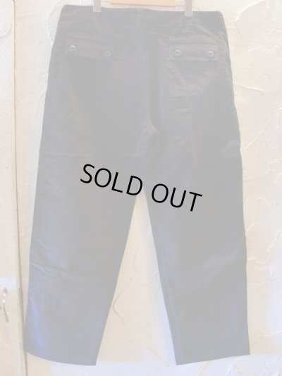 画像2: (DEAD STOCK)COREFIGHTER/ARMY CORDUROY PANTS  BLACK