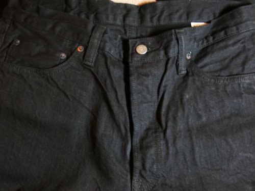 他の写真2: SUGAR CANE/13oz BLACK DENIM TYPIII MODEL  BLACK