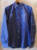 画像1: (再入荷)VINTAGE EL/C/L CHAMBRAY SHIRTS  SAX (1)