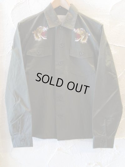 画像2: CORISCO/EMBROIDERTY SOUVENIR SHIRTS  OLIVE