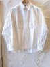 画像1: BUZZ RICKSON'S/WHITE CHAMBRAY WORK SHIRTS  WHITE BR25996 (1)