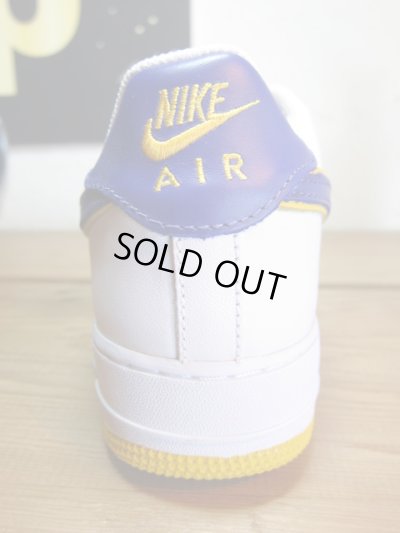 画像3: NIKE/AIR FORCE I  WHITE レイカーズカラー
