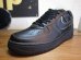 画像1: NIKE/AIR FORCE I BLACKxBLACK METALIC GOLD (1)