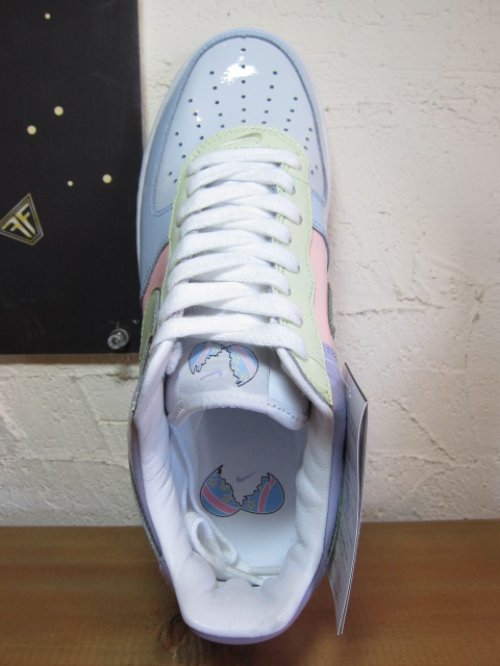 他の写真2: NIKE/AIR FORCE 1  EASTER EGG TITANIUM(WHTxSAXxPINK) 307334-531