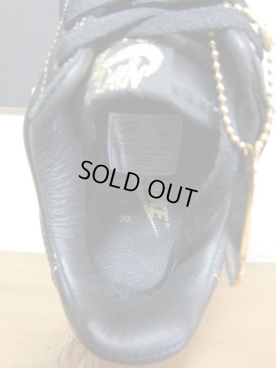 画像6: NIKE/AIR FORCE I BLACKxBLACK METALIC GOLD