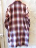 画像2: ROTTWEILER/USED CHECK GOWN  RED (2)