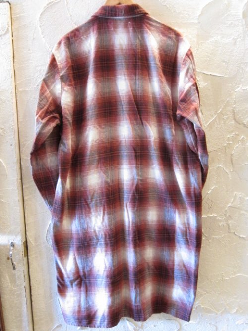 他の写真1: ROTTWEILER/USED CHECK GOWN  RED