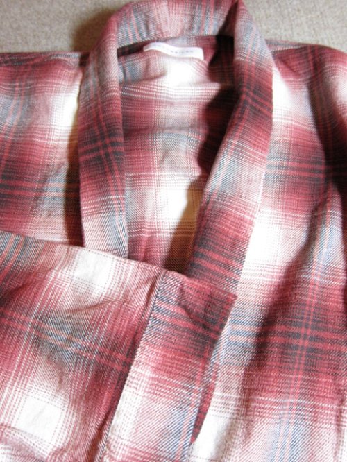 他の写真2: ROTTWEILER/USED CHECK GOWN  RED