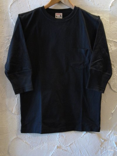 画像1: GLAD HAND(グラッドハンド)/HALF SLEEVE POCKET T  BLACK