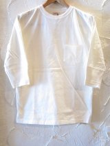 GLAD HAND(グラッドハンド)/HALF SLEEVE POCKET T  WHITE