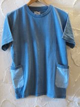 (SALE 35%OFF) CORISCO/INDIGO PKT S/S T  BLEACH