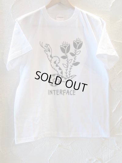 画像1: INTERFACE/SNAKE T  WHITE