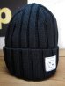 画像1: ROTTWEILER/BASIC KNIT CAP  BLACK (1)