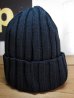 画像2: ROTTWEILER/BASIC KNIT CAP  BLACK (2)