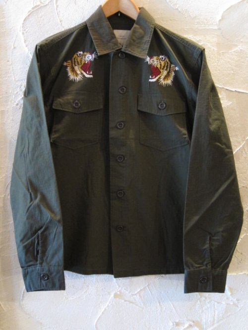 他の写真1: CORISCO/EMBROIDERTY SOUVENIR SHIRTS  OLIVE