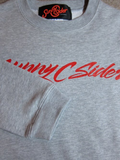 他の写真3: (SALE 35%OFF) SUNNY C SIDER/RACING KID'S SWEAT  GRAY