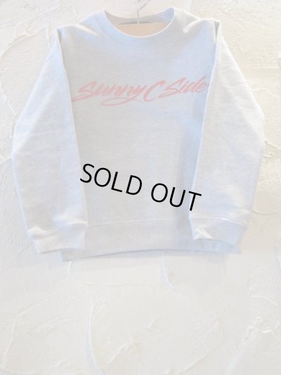 画像1: (SALE 35%OFF) SUNNY C SIDER/RACING KID'S SWEAT  GRAY