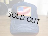 BELIVE/US FLAG MESH CAP  DENIM