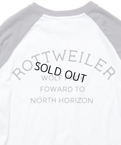 画像7: ROTTWEILER/USED RAGLAN 3/4 T  WHITExGREY