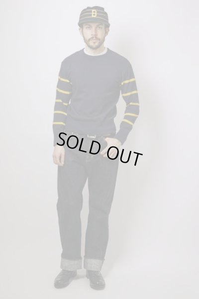 画像6: BELAFOTE/RT STRIPE JERSEY 69  NAVYxGOLD