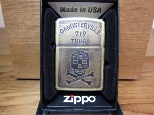 他の写真3: GANGSTERVILLE(ギャングスタービル)/THUG ZIPPO SKULL  BRASS