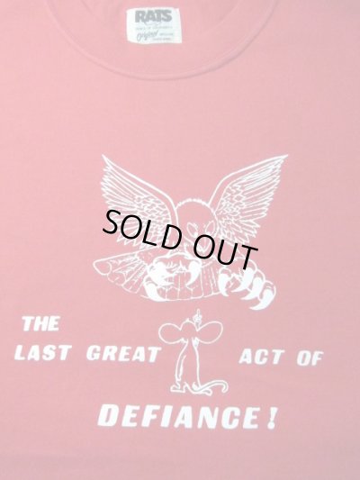 画像3: RATS/LAST DEFLANCE T  RED