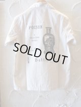 GANGSTERVILLE(ギャングスタービル)/POISON S/S SHIRTS  WHITE