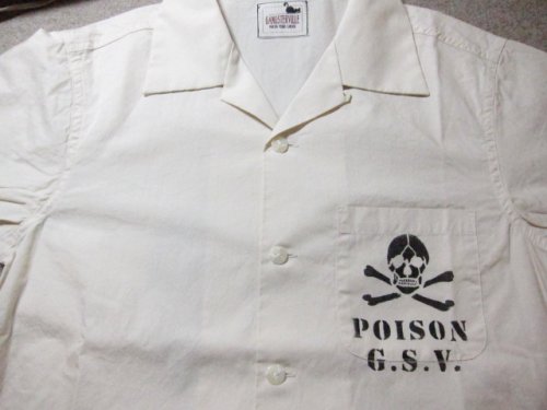 他の写真2: GANGSTERVILLE(ギャングスタービル)/POISON S/S SHIRTS  WHITE