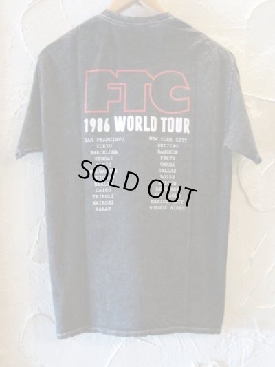 画像1: FTC/ACID WASHED TOUR T  BLACK