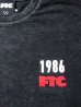 画像4: FTC/ACID WASHED TOUR T  BLACK (4)