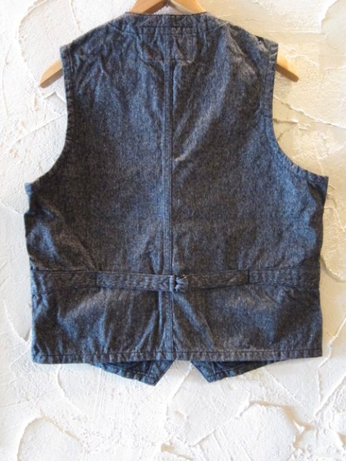 他の写真1: SUGAR CANE/9oz COTTON COVERT WORK VEST  BLACK