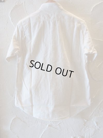画像2: SUGAR CANE/WHITE CHAMBRAY S/S WORK SHIRTS WHITE(OFF)