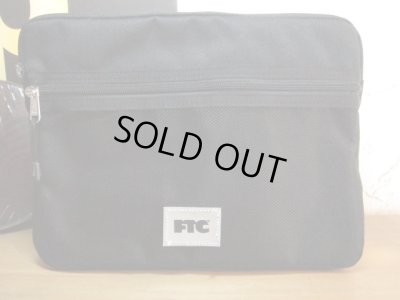 画像1: FTC/REFLECTIVE LOGO POUCH  BLACK