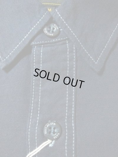 画像6: RATS/TRIPLE STITCH WORK SHIRT  NAVY