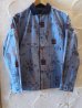 画像1: RATS/TIKI CHAMBRAY SHIRT  BLUE (1)