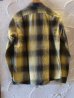 画像2: VINTAGE EL/NELL CHECK WORK SHIRTS  YELLOW (2)