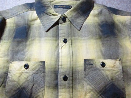 他の写真2: VINTAGE EL/NELL CHECK WORK SHIRTS  YELLOW