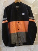 (SALE 35%OFF) INTERFACE/COTTON SUEDE JKT  BLACKxORANGE