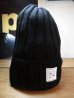 画像1: ROTTWEILER/BASIC KNIT CAP  BLACK (1)