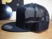 画像2: SUNNY C SIDER/xJAY ADAMS CROSS MESH CAP  BLACK (2)