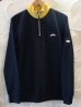 画像1: FTC/SPORT HALF ZIP SWEAT  BLACK (1)