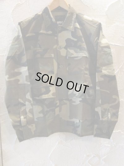 画像1: FTC/CAMO BDU SHIRT JKT  WOODLAND