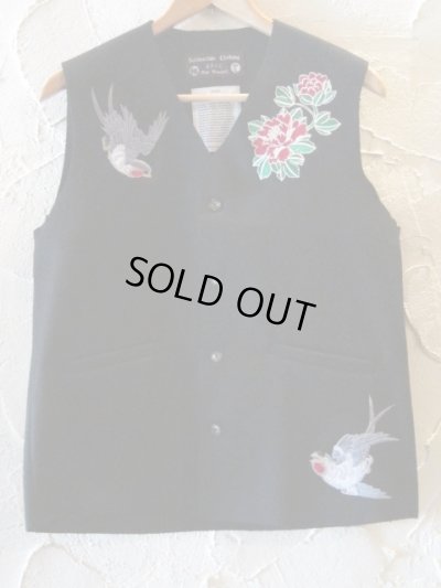 画像1: SOFTMACHINE/GARDEN VEST  BLACK