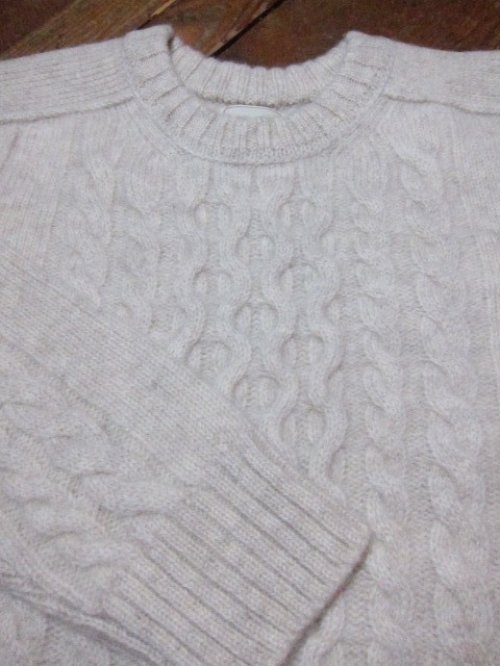 他の写真2: RATS/FISHERMANS KNIT  ECRU