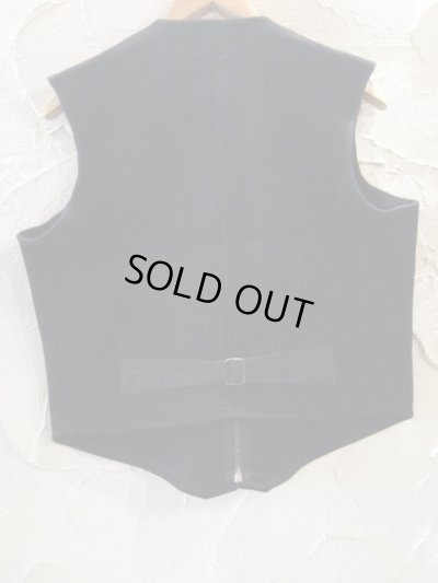 画像3: BELAFOTE/RT WOOL DECK VEST  BLACK