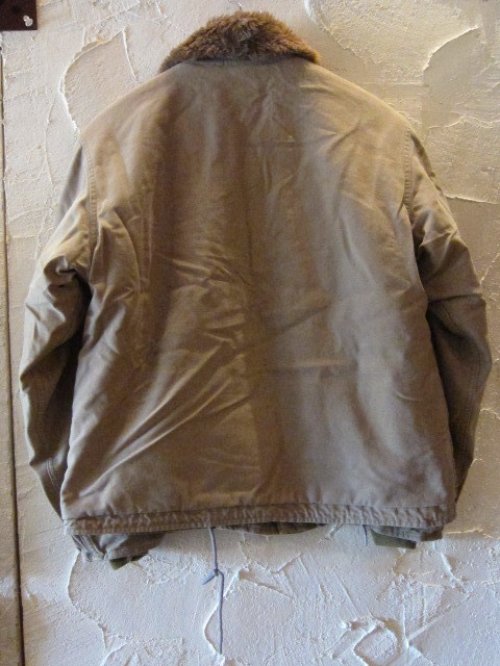 他の写真1: WORLD SURPLUS/US TYPE N-1 DECK JK  USED KHAKI