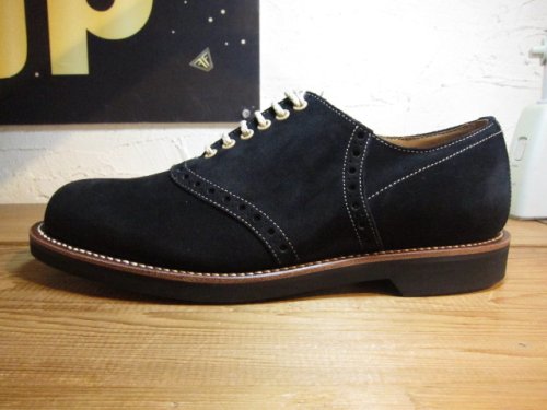 他の写真1: GLAD HAND/xREGAL SADDLE SUEDE SHOES  BLACK